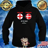 UEFA EURO 2020 England Denmark 07.07.2021 Matchday T-Shirt Hoodie