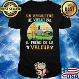 Un Apiculteur Ne Vieillit Pas Il Prend de La Valeur Beekeeper Vintage Shirt