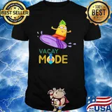 Vacay Mode Pineapple Surf Vacation Beach Shirt