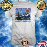 Van Gogh Starry Starry Dice Shirt