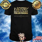 Victory Belongs To The Most Persevering Napoleon Bonapate T-Shirt