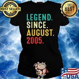 Vintage Legend Since August 2005 Shirt Ladies tee