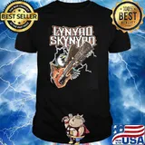 Vintage Lynyrds Art Skynyrds Music Legend Limited Design T-Shirt