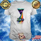 Vintage Retro Prism Blueberry T-Shirt