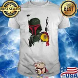 Warrior star wars the mandalorian shirt