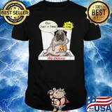 We Deliver Pug Eating Pizza T-Shirt