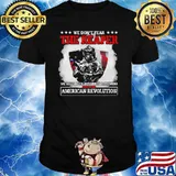 We dont fear the reaper we have been bussiness partners american revolution skull flag shirt