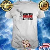 Weapons Grade Autism Gun Shirt