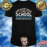 Welcome Back To School 4th Grade Teacher Lgbt T-Shirt