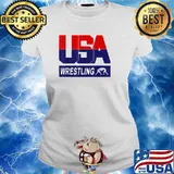 Wrestling 2021 USA Team T-Shirt Ladies tee