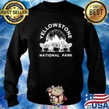 Yellowstone national park wolf s Sweater