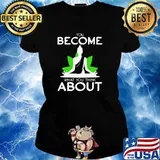 You become what you think about yoga s Ladies tee