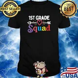 1st Grade Squad First First Day Of School T-Shirt