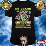 25 years 1996 2021 The Doctor thank you for the memories signature shirt