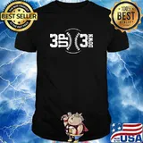 3 up 3 down baseball shirt