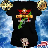 3D Reconnaissance Battalion Camp Schwab Okinawa T-Shirt Ladies tee