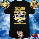 45 Years 1976 2021 George Strait Thank You For The Memories Shirt