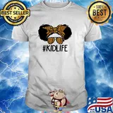 4pp Leopard Kids Life Afro Hair Girl T-Shirt
