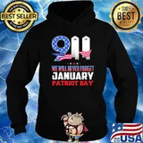 911 we will never forget january patriot day american flag Hoodie