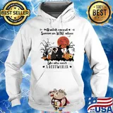 A Witch Cannot Survive On Wine Alone She Also Needs A Rottweiller Halloween Blood Moon Shirt Hoodie