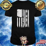 Aaron Lewis Am I The Only One Premium Flag T-Shirt