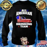 All American Drinking Team Pontooning Shirt Sweater