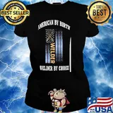 American By Birth Welder By Choice Shirt Ladies tee