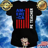 American PE Physical Education Teacher T-Shirt Ladies tee