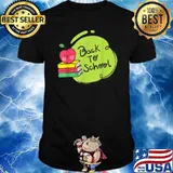 Back To School Books Apple T-Shirt