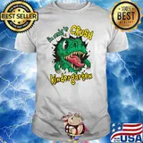 Back To School I'm Ready To Crush Kindergarten T-Rex Dino T-Shirt