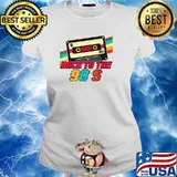 Back to the 1990's 90's Costume Party Mixtape T-Shirt Ladies tee