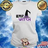 Bad Witch Halloween T-Shirt Ladies tee