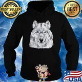 Beautiful wolf head wolf pack wild wolves wilderness T-Shirt Hoodie