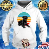 Black Labrador dog Vintage T-Shirt Hoodie