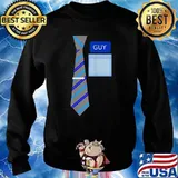 Blue Shirt Guy Halloween Costume T-Shirt Sweater