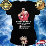 Bobby bowden florida state seminoles thank you Ladies tee