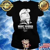 Bobby bowden thanks for the memories signature Ladies tee