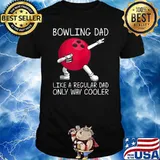 Bowling dad like a regular dad only way cooler T-Shirt