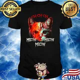 Ch Ch Ch Meow Meow Scary Outfit T-Shirt