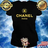 Chanel paris fashion T-Shirt Ladies tee