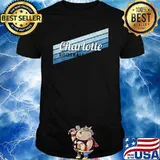 Charlotte Retro Soccer Football T-Shirt