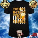 Cheers And Beers To My 70 Years T-Shirt