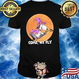 COME WE FLY SNOOPY Witch blood moon shirt