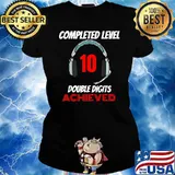 Completed Level 10 Double Digits Achieved T-s Ladies tee