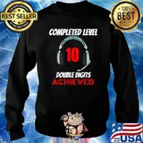 Completed Level 10 Double Digits Achieved T-s Sweater