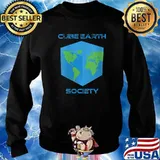 Cube Earth Society T-Shirt Sweater