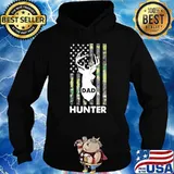 Dad hunter american flag hunting s Hoodie