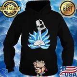 Dancer in Blue T-Shirt Hoodie