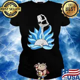 Dancer in Blue T-Shirt Ladies tee