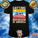 Daytime drinkers of america boating flag vintage shirt